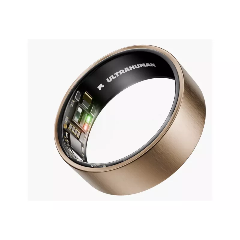 Ultrahuman Ring Air, ouro rosa, tamanho 10
