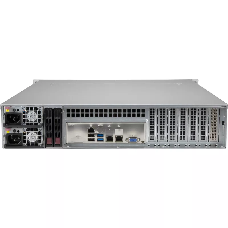 Caixa Supermicro 2HE SuperChassis 2U CSE-826BAC12-R802LPB