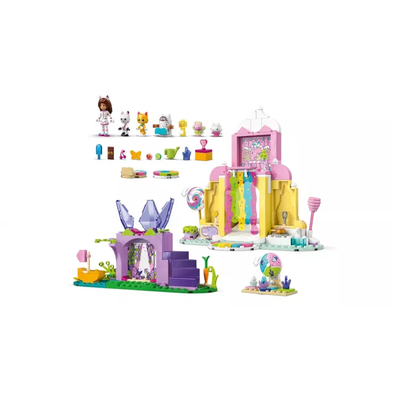 Brinquedo de construção LEGO Icing Mountain and Kitten Garden 11205 — 263 peças, 3 minifiguras, a partir dos 4 anos