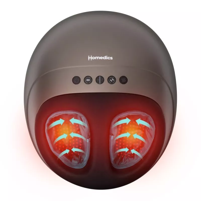 Massajador de pés HoMedics FMS-350HGY-EU Shiatsu com compressão de ar