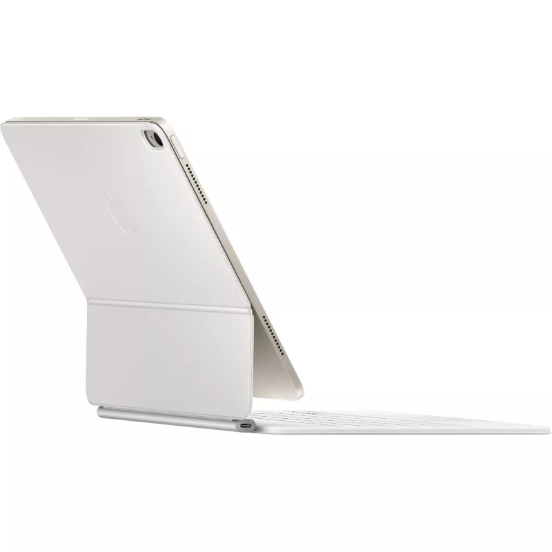 Teclado Apple Magic QWERTY US English branco Trackpad
