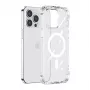 Capa magnética transparente Joyroom JR-14H6 para iPhone 14 Pro, fecho magnético, capa de proteção transparente