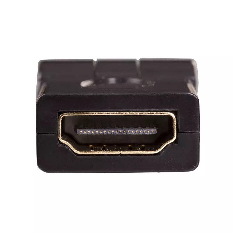 Adaptador angular rotativo 180° Akyga AK-AD-40 HDMI (M) para HDMI (F), preto
