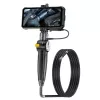 Ulefone uSmart E03 UF-EC03 câmara endoscópica, 1280x720 HD, sonda orientável 180° em duas direções, 6 LED, IP67, cabo semirrígido de 1 m