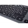 Teclado com fios CK-400 preto-cinzento