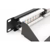 Patch panel Digitus CAT 6 não blindado DN-91624U-CR