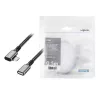 USB 3.2 Gen2 Type-C para conector fêmea USB-C, PD, AV, 0,5 m