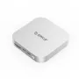 Adaptador de slot M.2 NVMe ORICO M49P-EU-SV-BP — USB-C 10 Gbit/s, caixa metálica