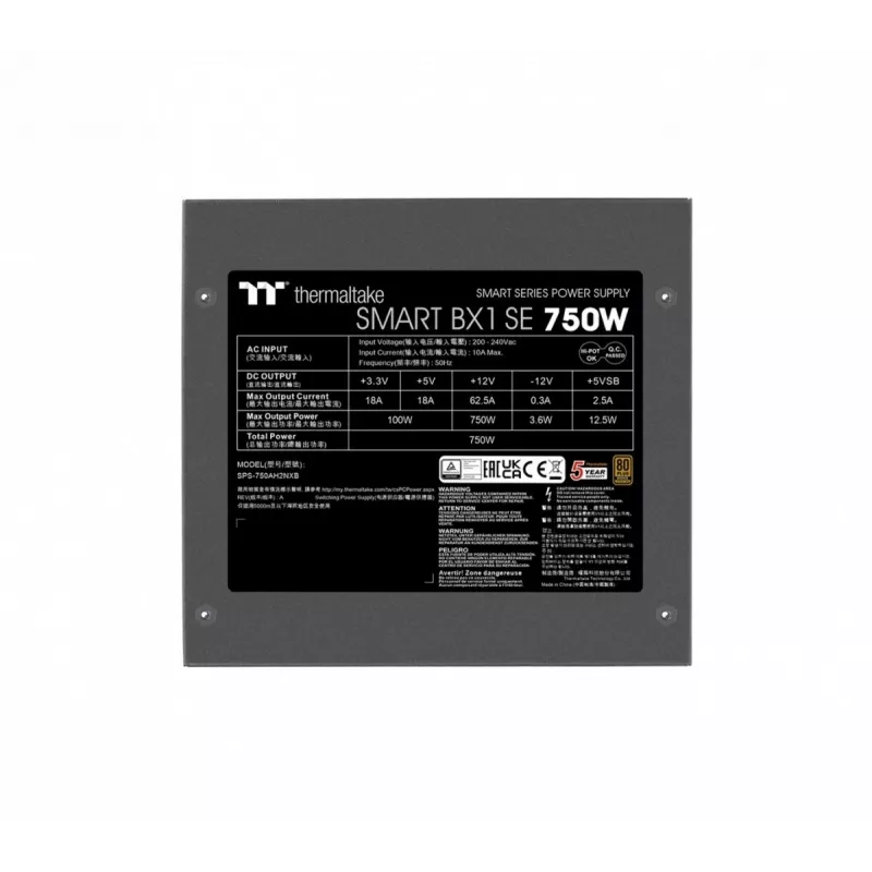 Fonte de alimentação - Smart BX1 SE 750W 80+ Bronze EU Bulk