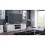 Móvel de TV Topeshop RTV140 BIEL com 2 prateleiras