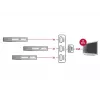 Comutador HDMI UHD Delock 3 x HDMI in > 1 x HDMI out 4K - comutador de vídeo/áudio - 3 x HDMI - desktop