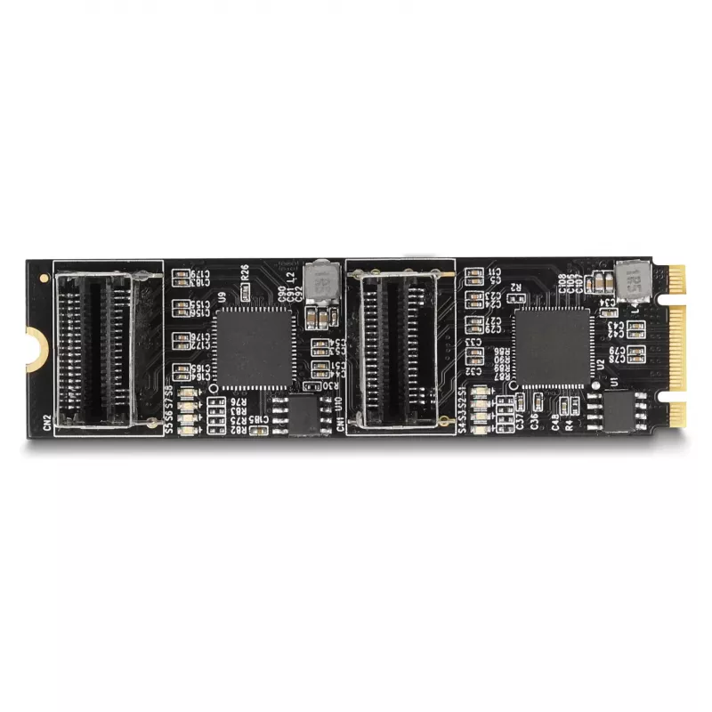 Conversor DeLOCK M.2 2280 Key B+M macho para 8 x SATA