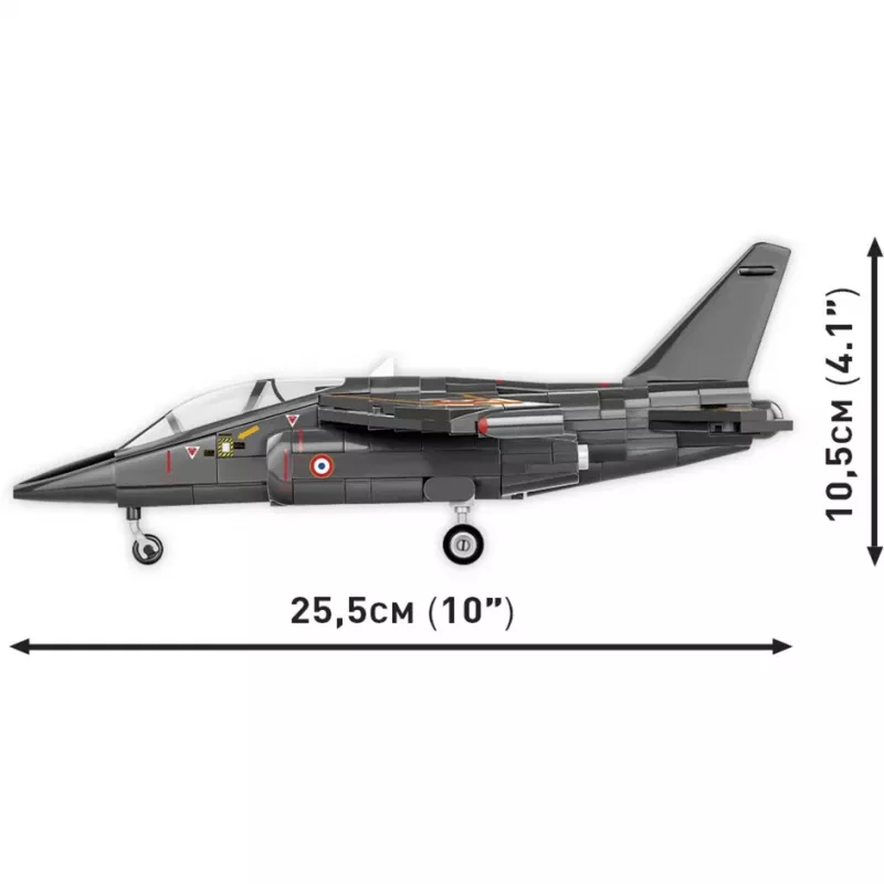 Blocos de construção COBI Alpha Jet Armed Forces 364 peças