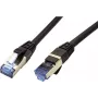 Cabo de rede Value 21.99.1964 preto 0,3 m Cat6a S/FTP (S-STP) (21.99.1964)