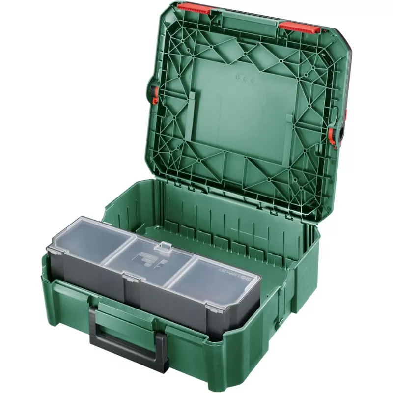 Caixa de armazenamento Bosch 1 600 A01 6CW retangular polipropileno (PP) verde