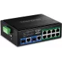 Switch Gigabit industrial TRENDnet TI-BG108 – 10 portas, 400W PoE++