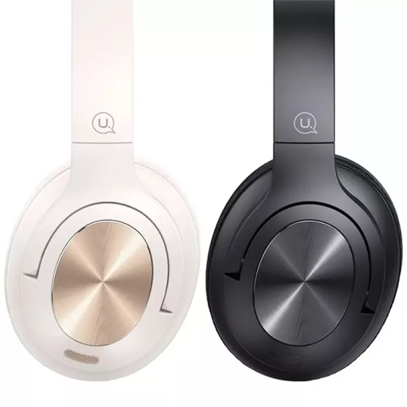 Auscultadores Usams Bluetooth 5.3 Over-Ear Us-yh Series preto/preto TDLYEJYS01