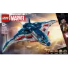 LEGO Marvel Super Heroes 76325 Avengers: Age of Ultron Quinjet, conjunto de construção, 1131 peças, 5 minifiguras, 12+