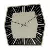 Relógio de parede NeXtime 8128zw Hexagon, 43x43 cm, branco