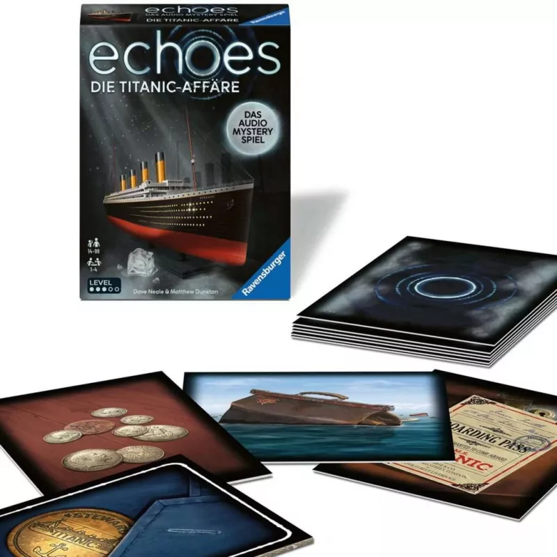 echoes Die Titanic Affair, jogo de família