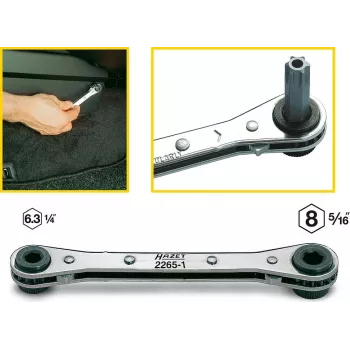 Hazet Chave de roquete para bits 2265-1 (2265-1)