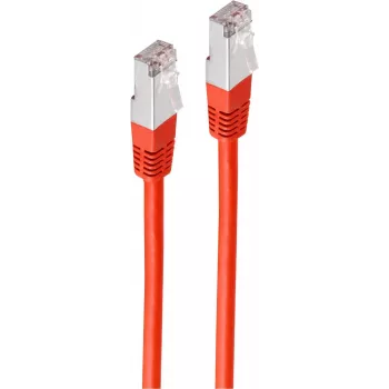 Cabo de rede ShiverPeaks BS75712-HR vermelho 2 m Cat6 S/FTP