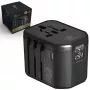 Adaptador de viagem Extralink Smart Life para EU/UK/USA/AU/CH + USB-C, USB-A