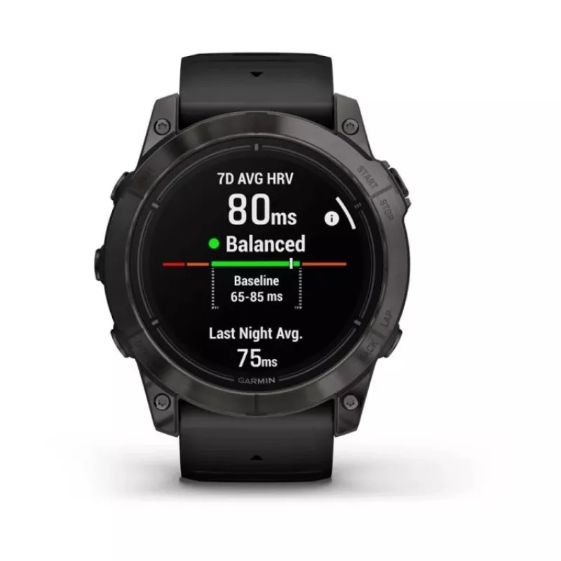 Garmin EPIX PRO g2 51mm Sapphire Carbon Gray DLC Titanium preto