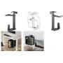 LogiLink Suporte para PC para montagem sob a secretária ou na parede, preto (EO0073)