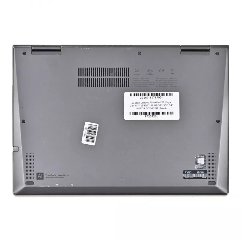LENOVO ThinkPad X1 Yoga Gen.6 i7-1185G7 32GB 512GB SSD 14 WUXGA(Touch) Win11pro USADO US QWERTY Usado
