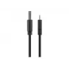 Goobay | Cabo de carregamento e sincronização USB-C (USB-A > USB-C) | 38675 | preto | RJ-45 | RJ-45 90°