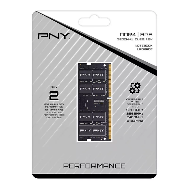 PNY Performance - DDR4 - módulo - 8 GB - SO DIMM 260-PIN