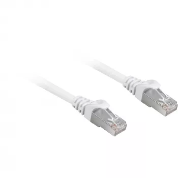 Cabo de rede RJ45 Cat.6a SFTP (branco, 25 cm, LSOH (isento de halogéneos))