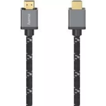 Cabo HDMI Hama 00205239 2 m HDMI Type-A (Standard) preto, cinzento