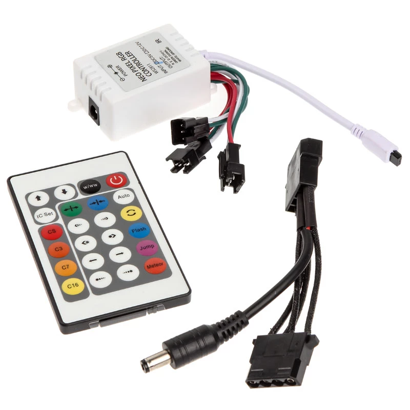 Kit de fitas LED programáveis Lamptron FlexLight Multi, telecomando por infravermelhos