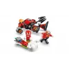 Conjunto de brinquedo de construção LEGO Sonic the Hedgehog 77005 Knuckles vs Dr Eggman Egg Crusher Mech, 350 peças, idade 8+