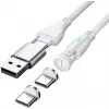 Cabo USB 4smarts 541236 USB 2.0 1,8 m USB-C branco