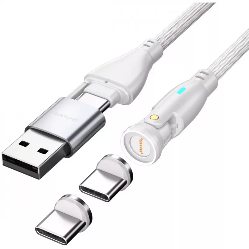 Cabo USB 4smarts 541236 USB 2.0 1,8 m USB-C branco
