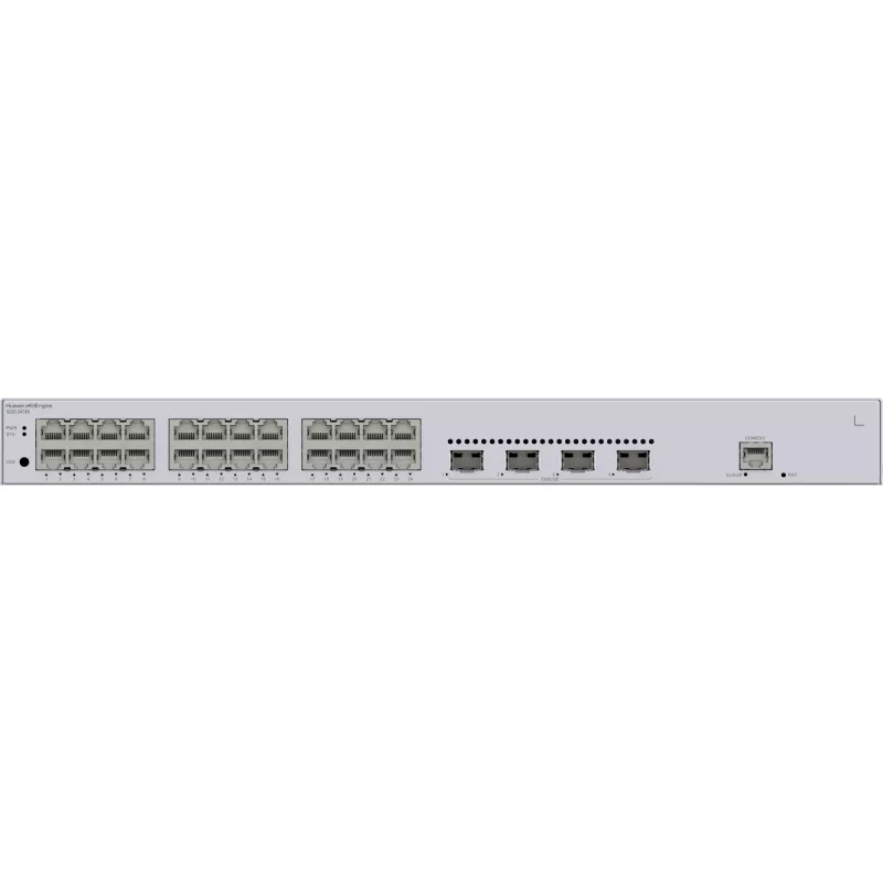 HUAWEI eKit S220 Series S220-24T4X Managed L2 Gigabit Ethernet (10/100/1000) 1U cinzento