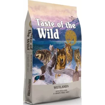 TASTE OF THE WILD Wetlands – Alimento seco para cães – 12,2 kg