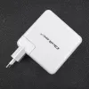 Carregador GaN Qoltec FAST 108W | 5-20V | 3-4.7A | USB C | branco