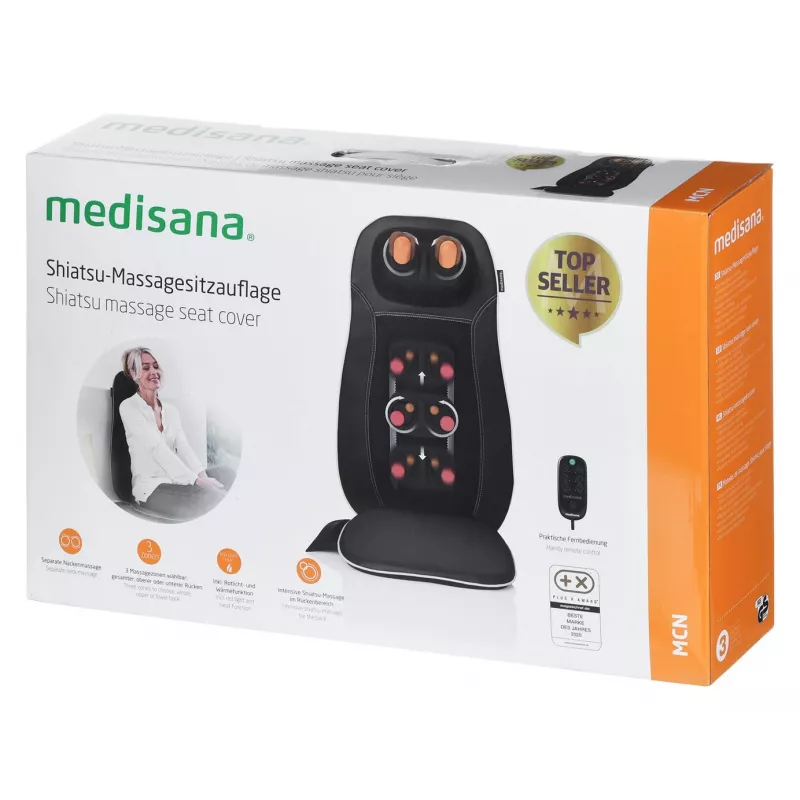 Aparelho de massagem Medisana MCN preto