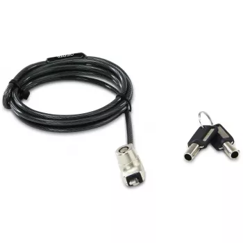 Cadeado de cabo DICOTA BASE XX Laptop Lock Wedge antracite 1,5 m