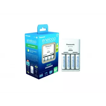 Carregador de pilhas PANASONIC Eneloop Basic BQ-CC51 + 4x AA 2000 mAh (K-KJ51MCD40E)