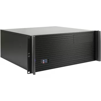 Servidor Rack Inter-Tech 4U-K-439L preto