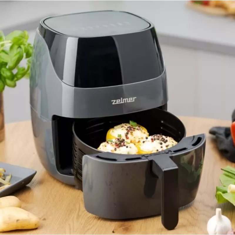 Fritadeira de ar quente Zelmer ZAF5502G Elektra 5L