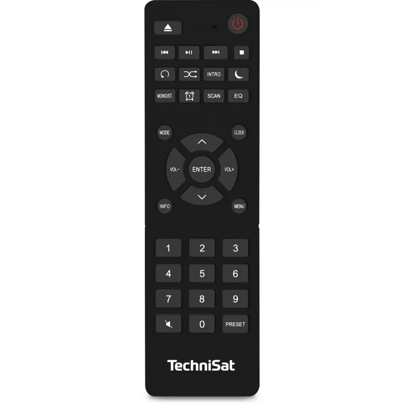 Sistema de áudio TechniSat DigitRadio 370 CD BT - 2 x 5 Watt - Preto
