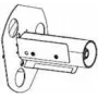 Fuso de alimentação de suportes Zebra P1083320-113 para núcleos de 40 mm ID, ZT610