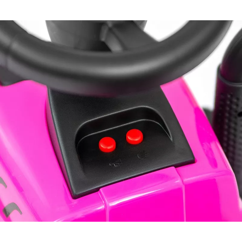 Veículo de deslizar milly mally T7 trator (rosa) veículo de deslizar para criança