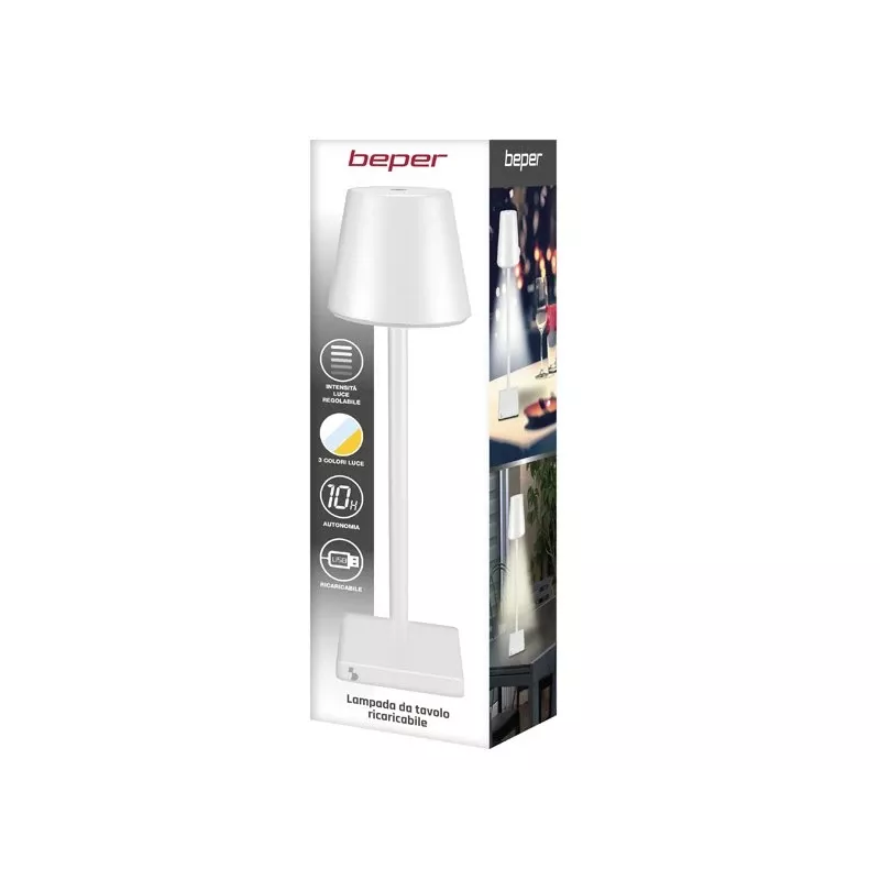 Chaleira elétrica Beper P201UTP102 – capacidade de 1,7 l, potência de 2200 W